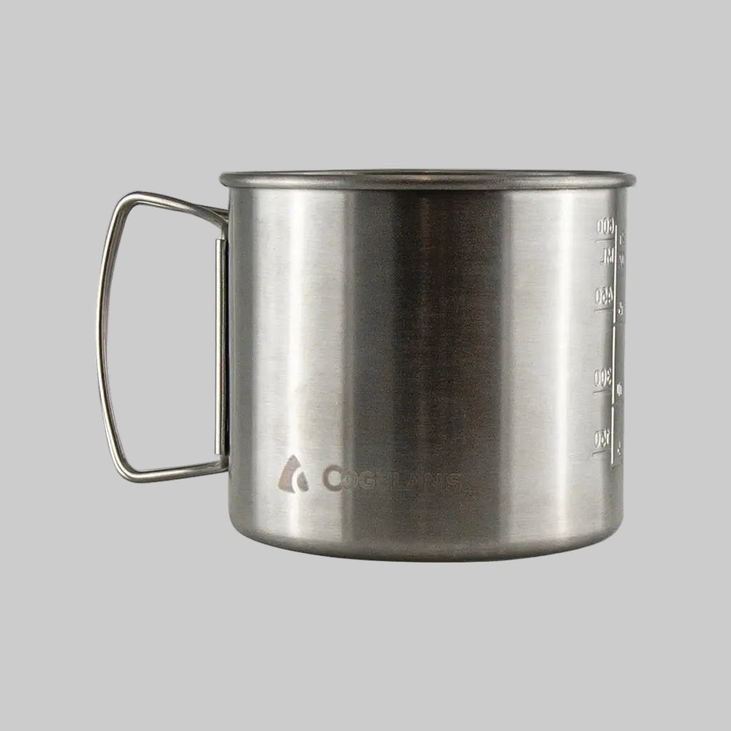 A Camp Mug - Stainless steel Mug side view