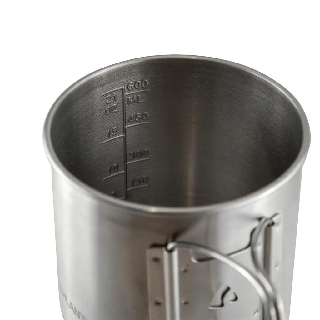 Stainless Steel Camp Mug - Inside view