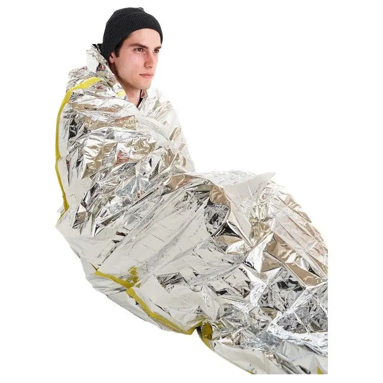 Emergency Bag with person inside