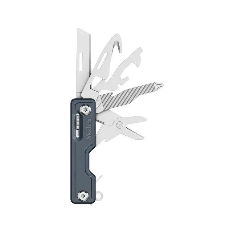 Nextool Compact Locking Multi-Function Knife with tools unfolded