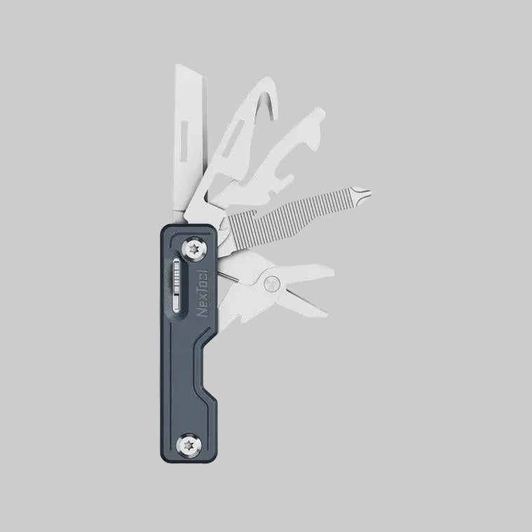 Nextool Compact Locking Multi-Function Knife with tools unfolded