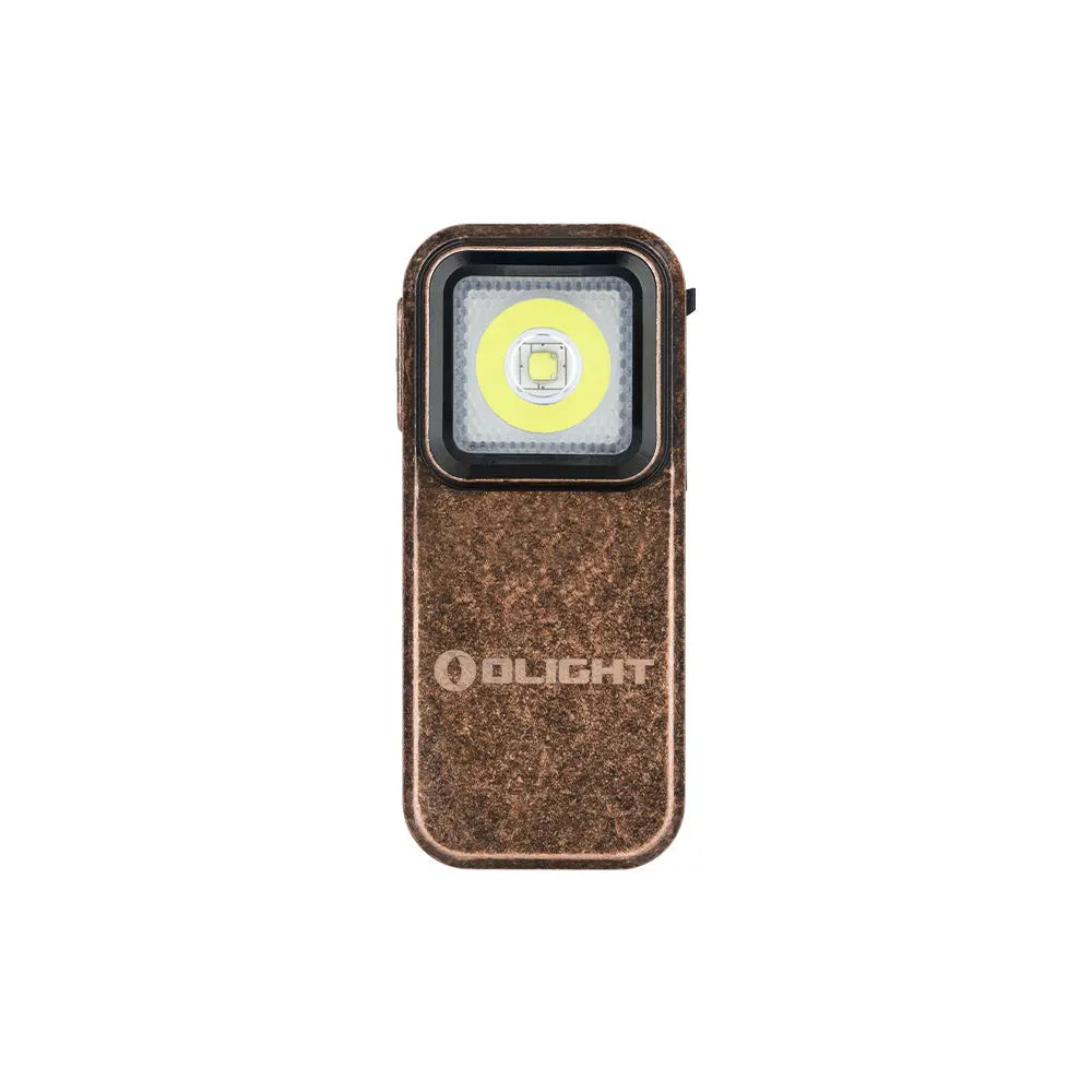 A Olight Oclip Clip Light by Urban Go Prep