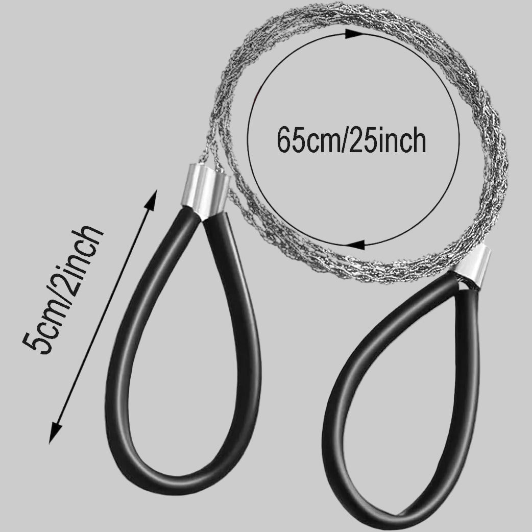 Wire Saw portable survival saw camping equipment
