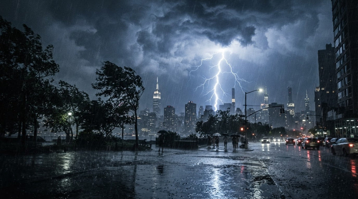 An article about Thunderstorm Safety: For Urban Dwellers by Urban Go Prep