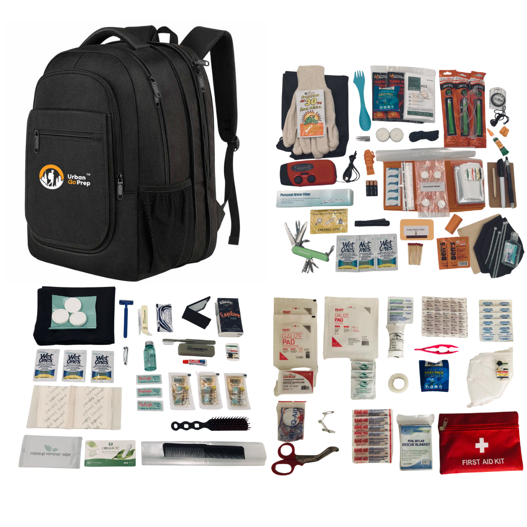 Emergency kit 72 hour by  Urban Go Prep