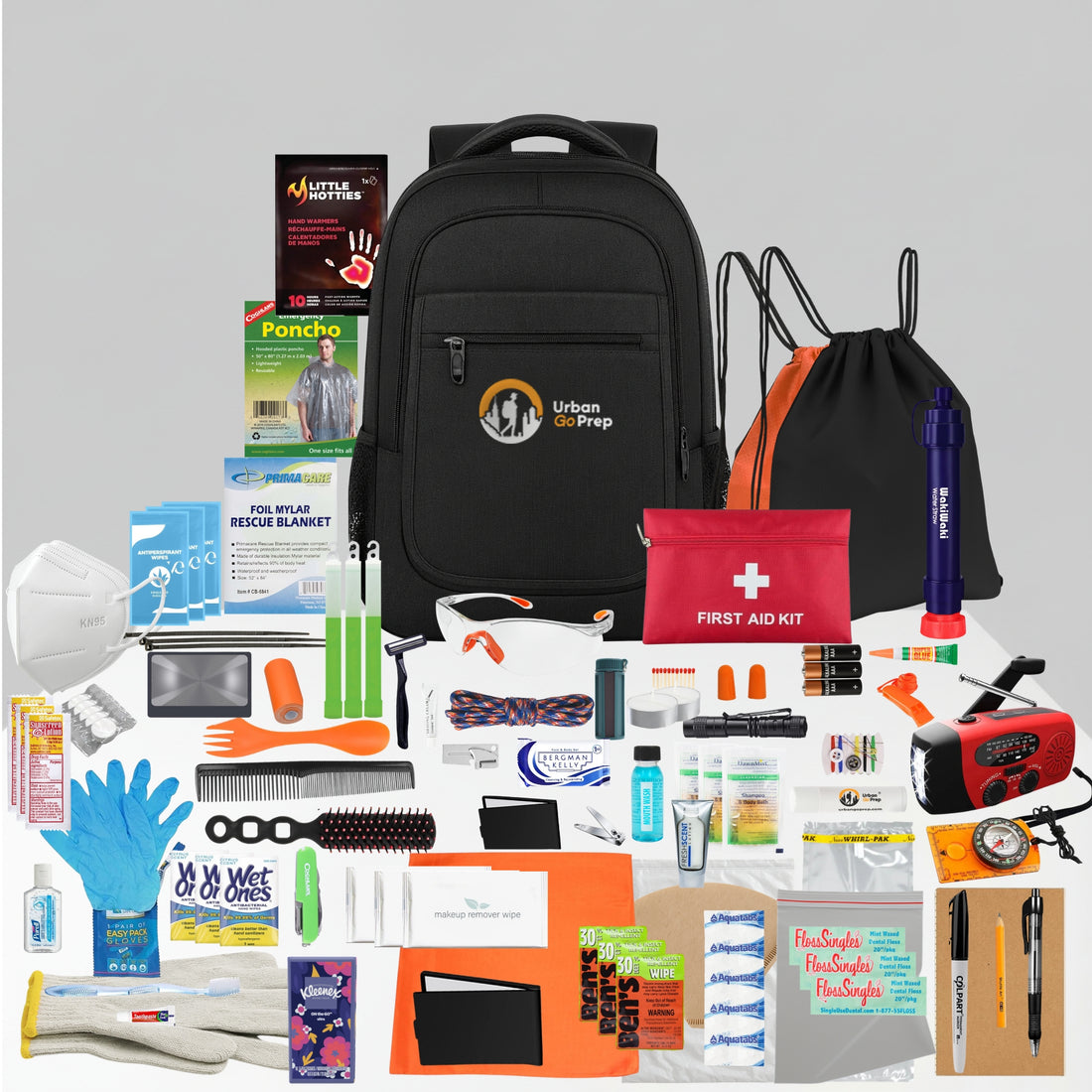 Urban Go Prep  Premium 3-Day Emergency Kit - Urban Go Prep