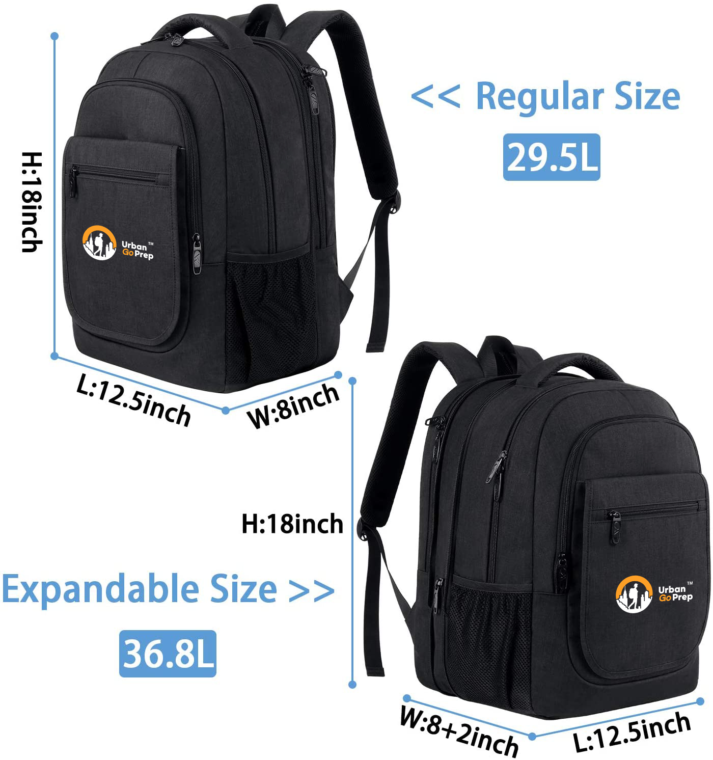 Premium Backpack - by Urban Go Prep