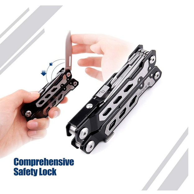 BIBURY 16-in-1 Folding Multi-Tool - Urban Go Prep