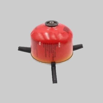 Folding Butane Tank Stand stable fuel canister holder camping
