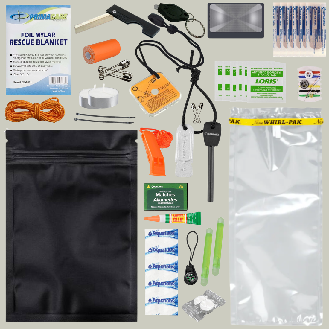 Compact Survival Kit - Urban Go Prep