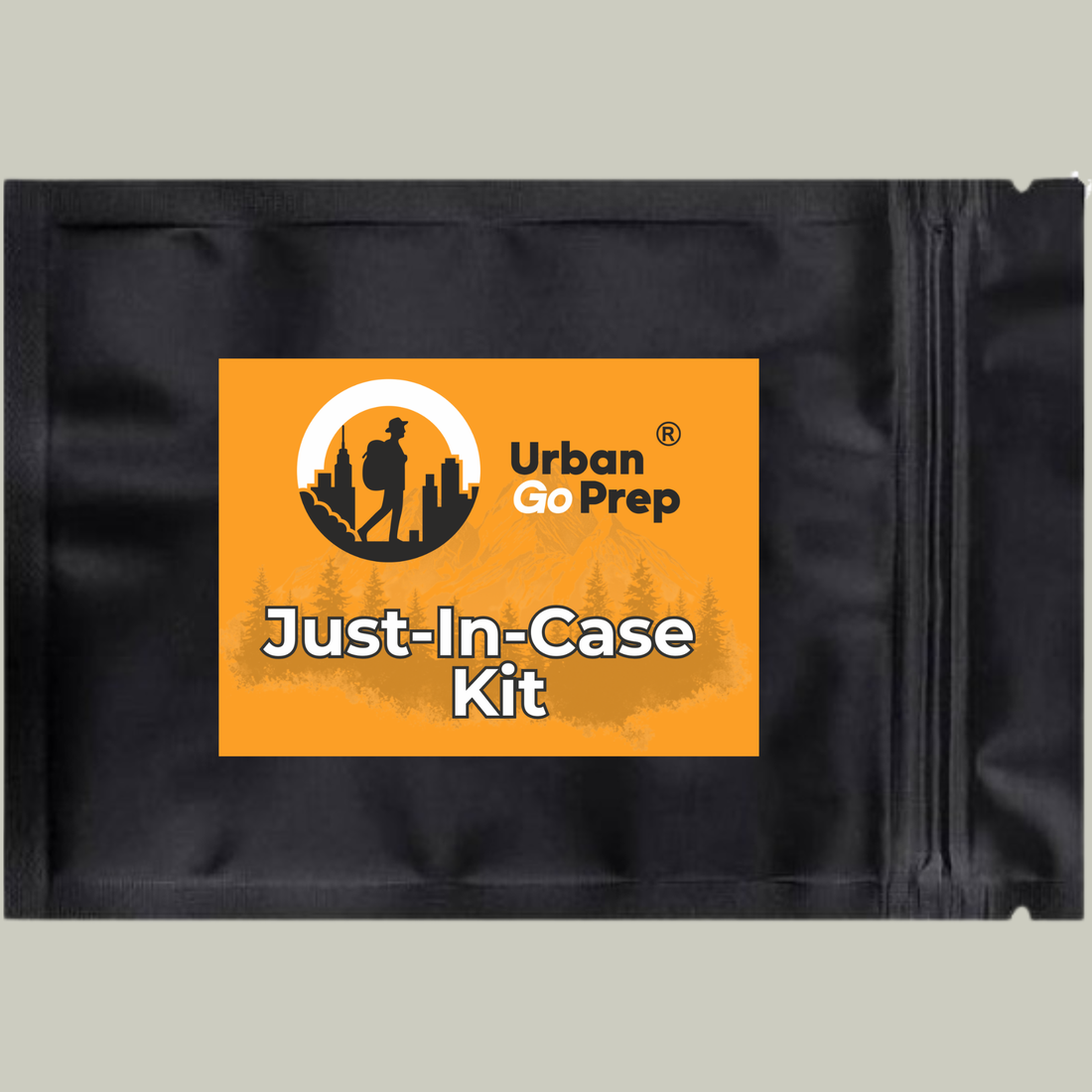 Black packaging with Urban GoPrep logo and &
