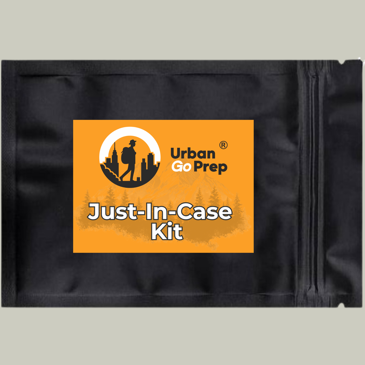 Black packaging with Urban GoPrep logo and &