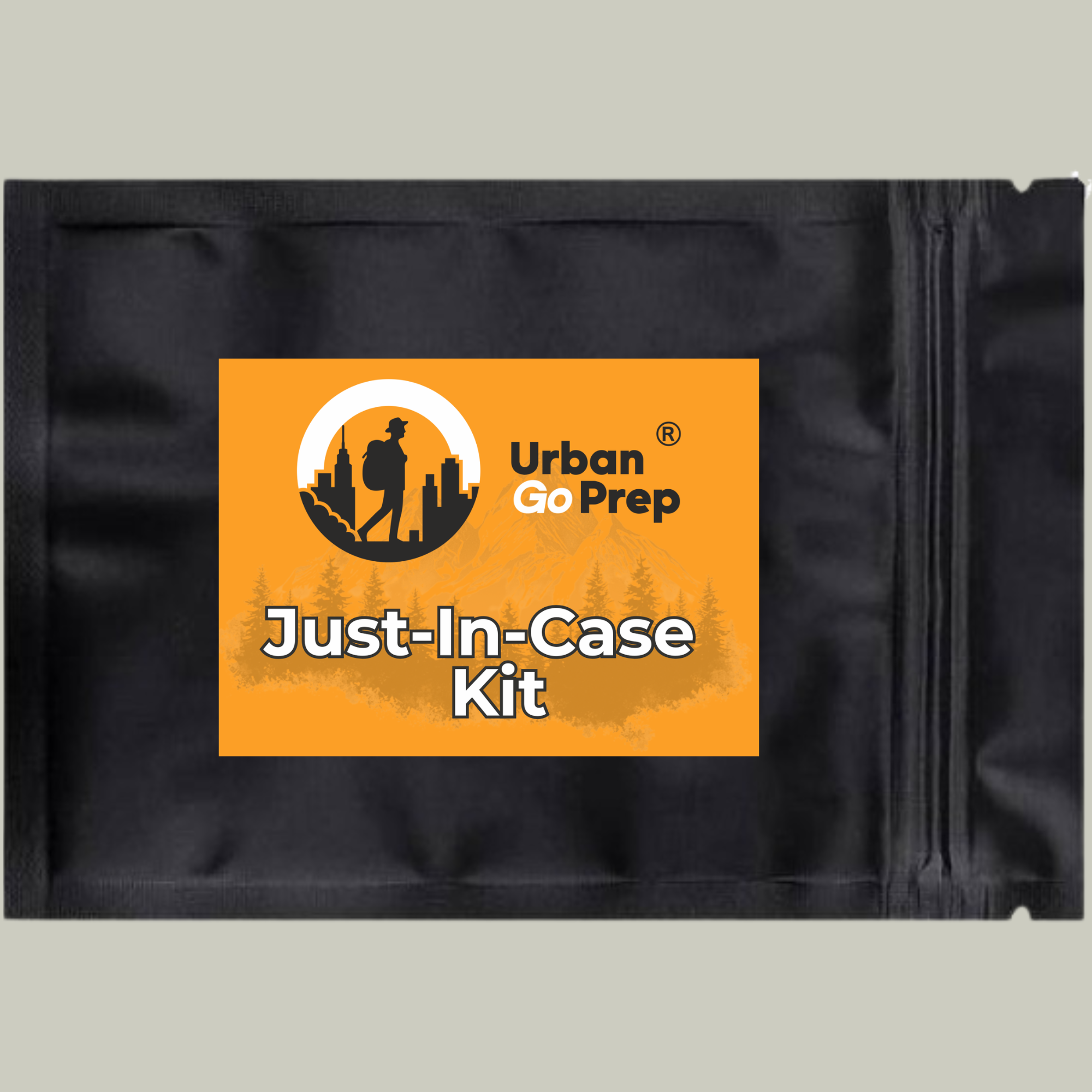 Black packaging with Urban GoPrep logo and &