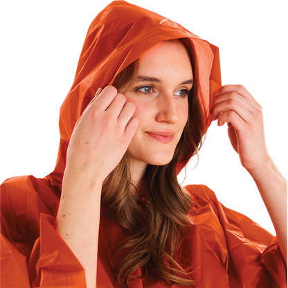 Rain Poncho - Orange