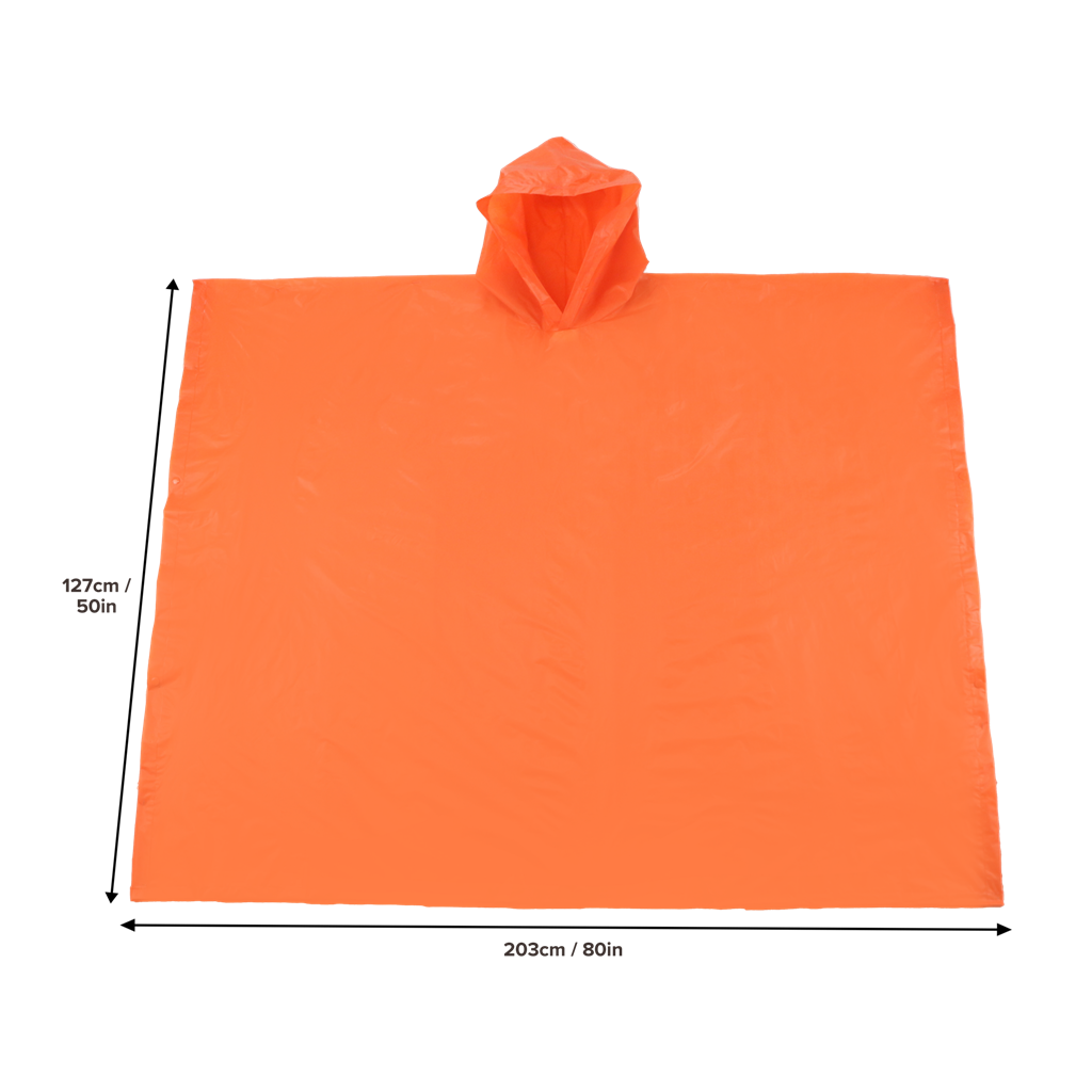 Rain Poncho lightweight portable rain protection

