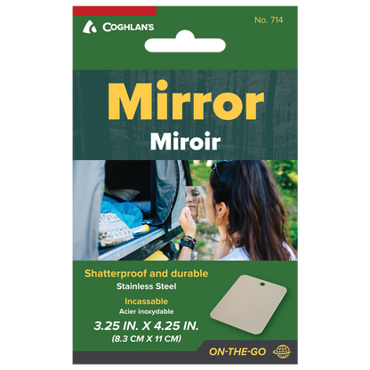 Camp Mirror - Stainless Steel