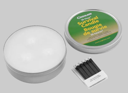 Survival Candle compact emergency candle survival kit essential with matches
