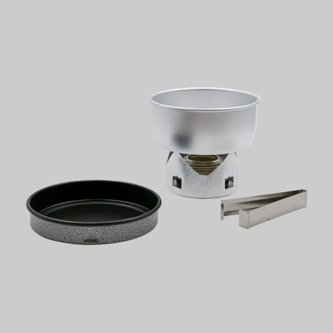  Mini Trangia  - Cookset with pot / pan / handle/ stove 